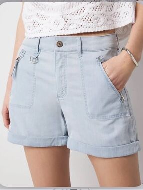 White House Black Market Pret A Play Shorts Sz 8 NWT